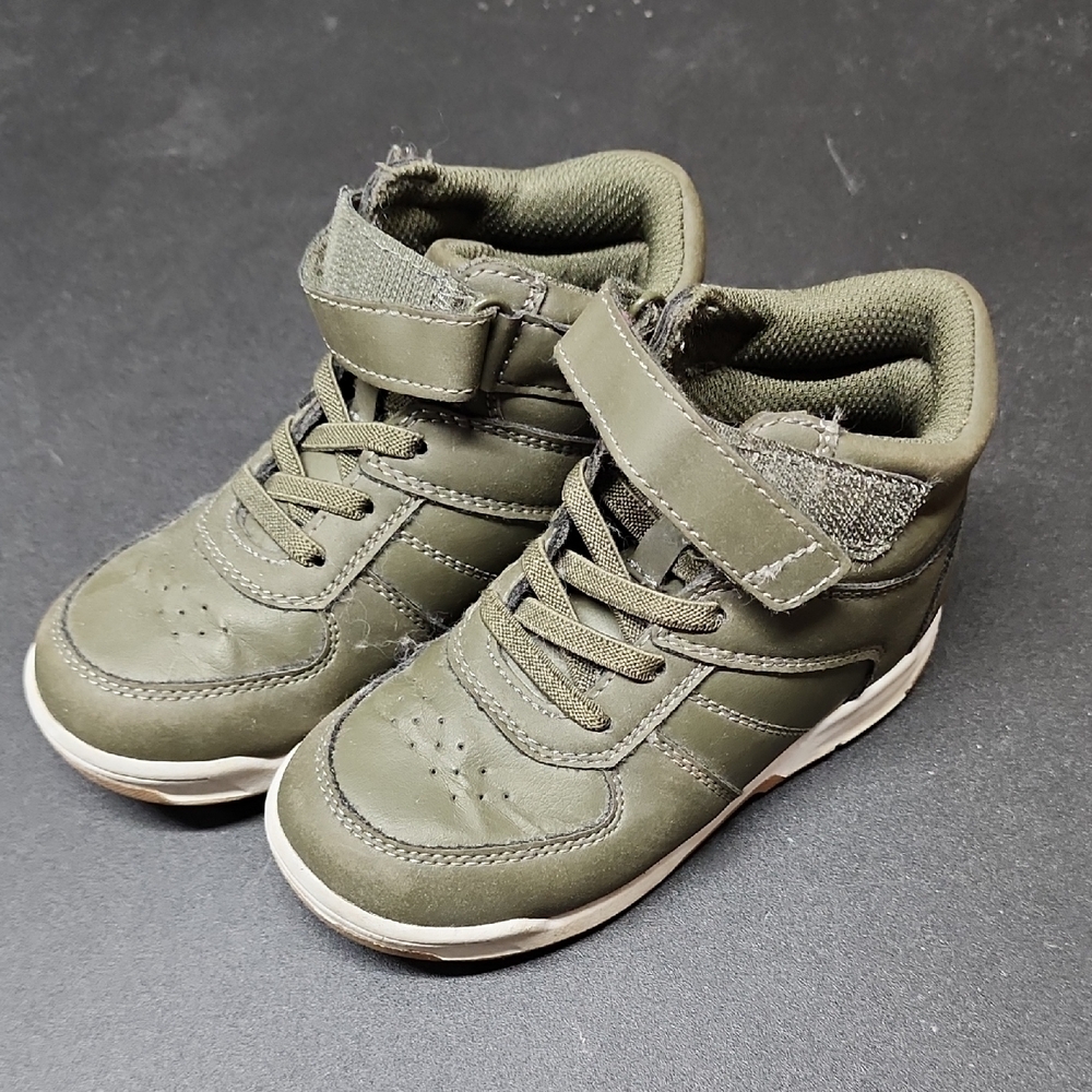 Place Olive Kids High-Top Sneakers